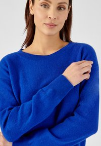 Damart PULL COL ROND EN PUR - Trui - bleu porcelaine