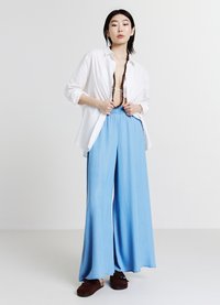 Calliope Stoffhose - blu denim chiaro