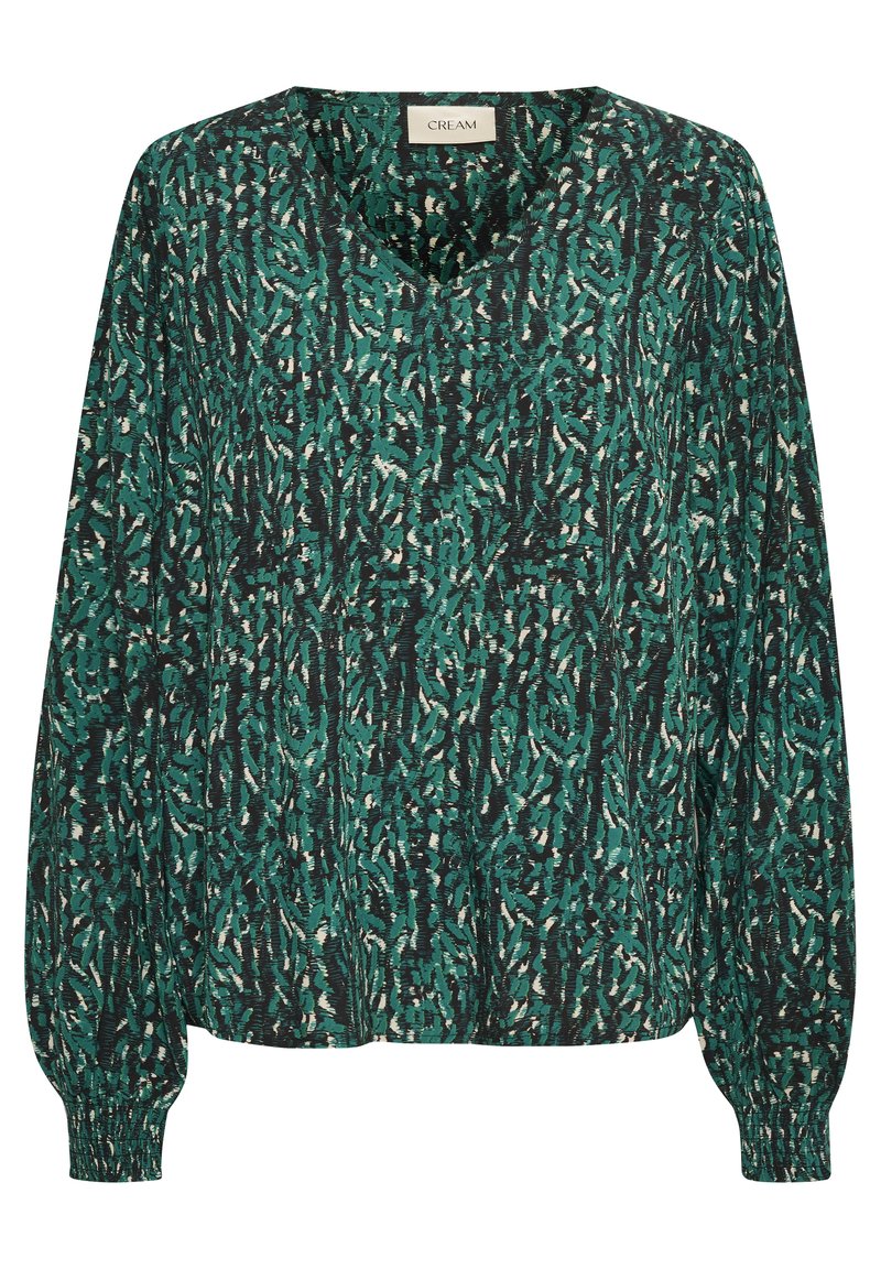 Cream Blouse groen