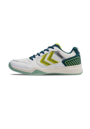 All court tennisskor - white green yellow