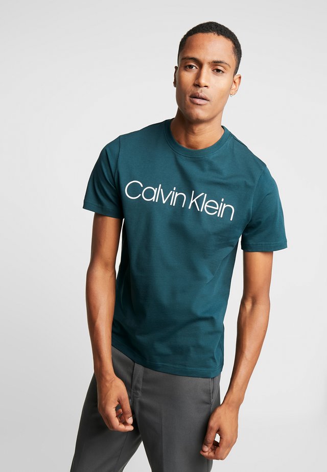 FRONT LOGO - T-shirt print - green