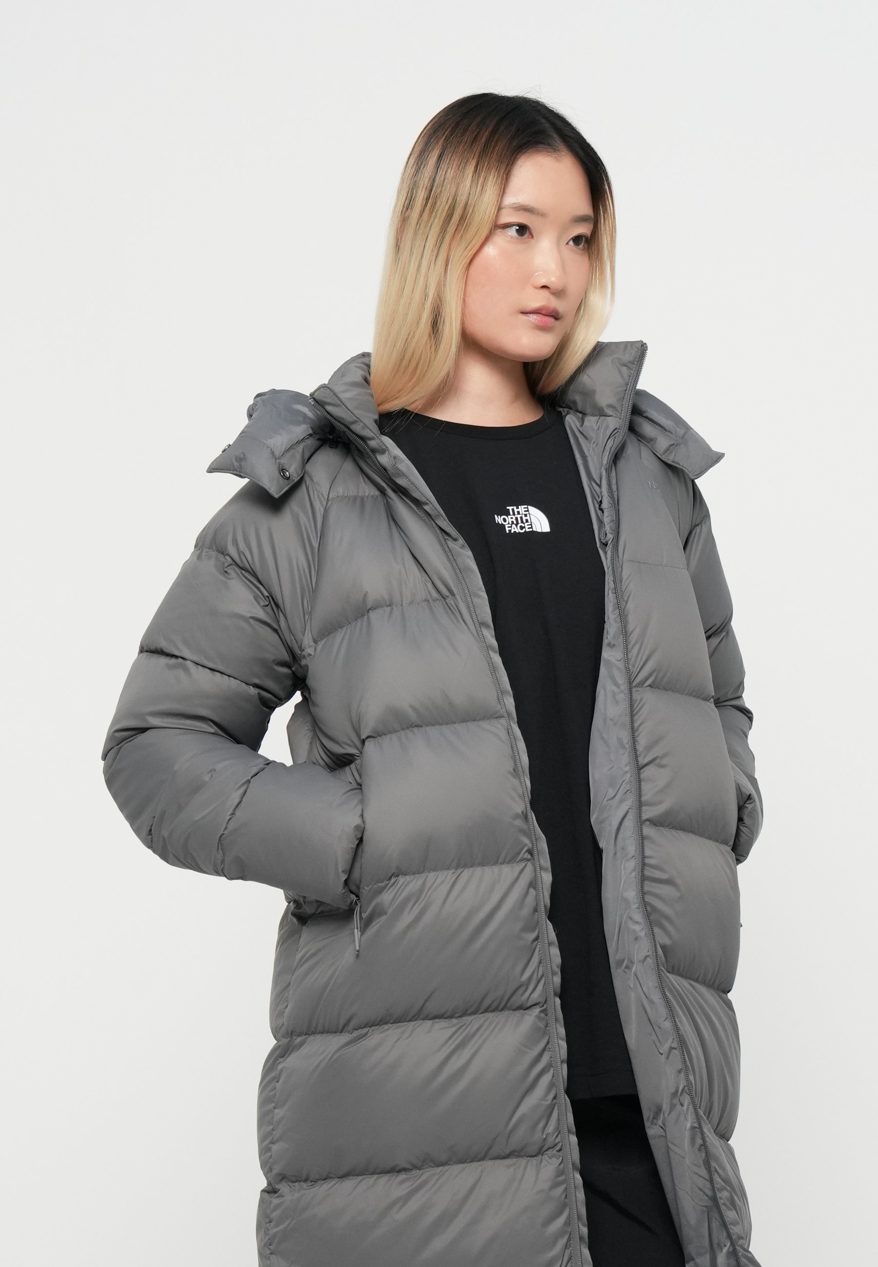 The North Face W HYDRENALITE CITY LONG DOWN HOODED PARK - Down