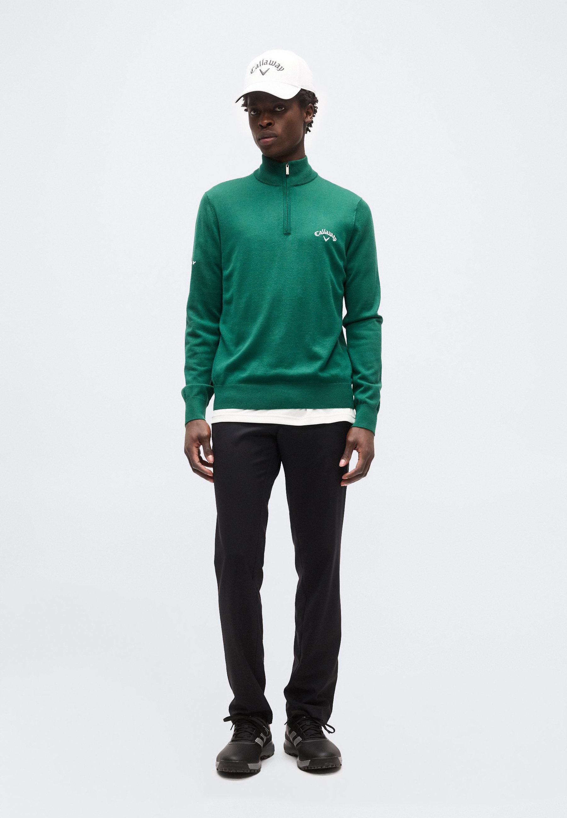 Callaway SWEATER - Jumper - deep galapagos/dark green - Zalando.ie