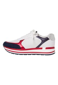 Marco Tozzi MARCO TOZZI SNEAKER - Trainers - white/navy