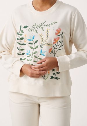 Sweatshirt - off-white