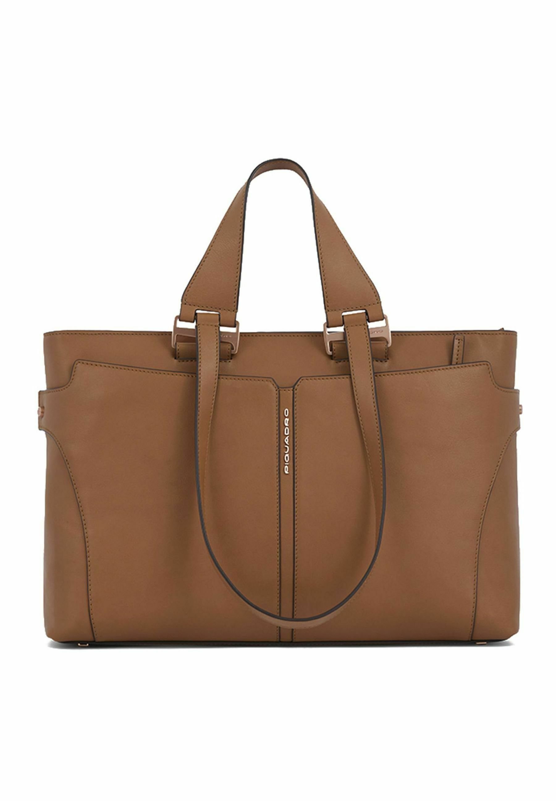 Piquadro RAY COMPUTER Borsa porta PC cuoio/marrone chiaro