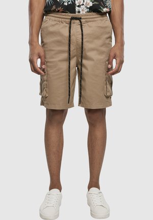 Urban Classics DRAWSTRING - Šortai - olive