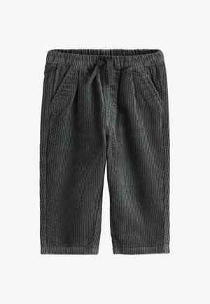 Next, REGULAR FIT - TEXTURED CORDUROY TROUSERS - Bukser - charcoal grey