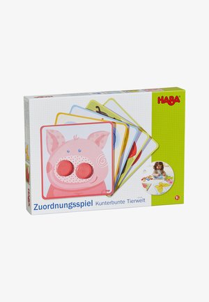 HABA, VERSCHIEDENE PÄDAGOGISCHE - Spielzeug - kunterbunte tierwelt