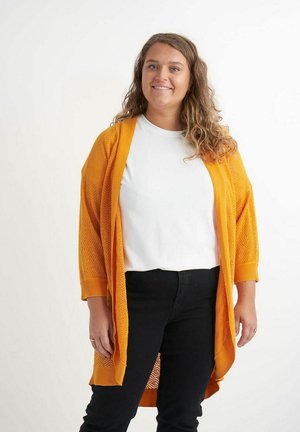 BRITTA - Cardigan - cumquat orange