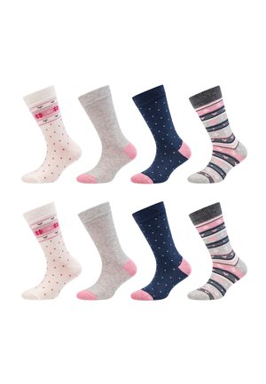 8ER PACK - Sokken - offwhite