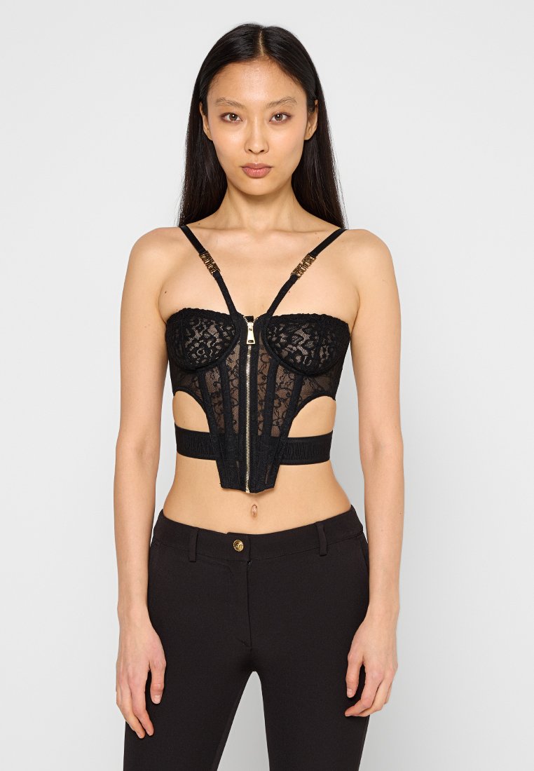 Versace Jeans Couture Top zwart