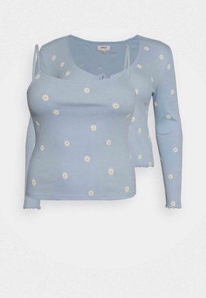 ONCINC FENJA SET - Top - cashmere blue