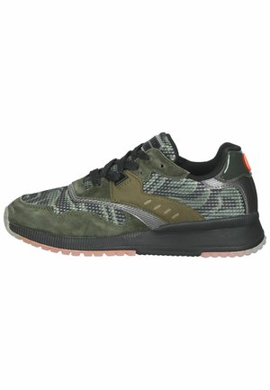 Sneaker low - green/black