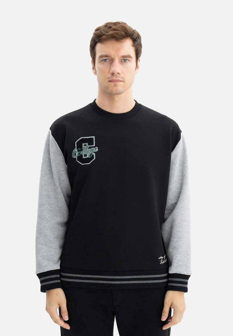 Jack & Jones Junior JJLUKE TEE CREW NECK JNR - Nyomott mintás póló - white/fehér