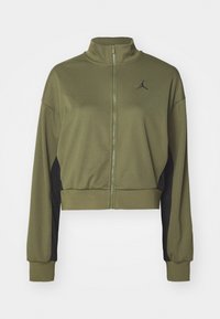 Unselected, medium olive/black