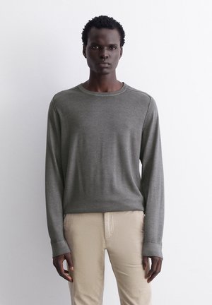 Marc O'Polo, REGULAR - Strickpullover - graphite grey melange
