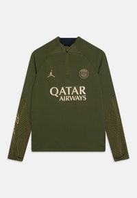 Nike Performance - PARIS ST GERMAIN STRIKE DRILLTOP UNISEX - Klubu apģērbs - rough green/hemp Miniatūras attēls 1