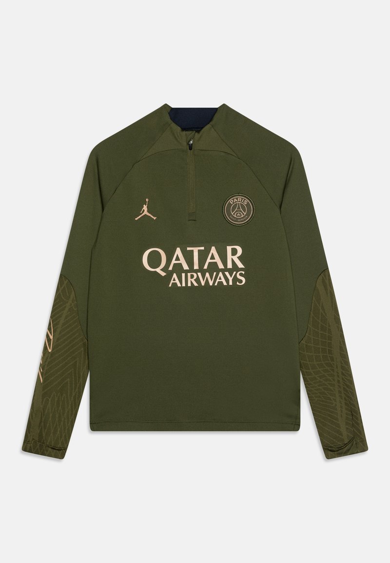 Nike Performance - PARIS ST GERMAIN STRIKE DRILLTOP UNISEX - Klupska odjeća - rough green/hemp, Povećaj