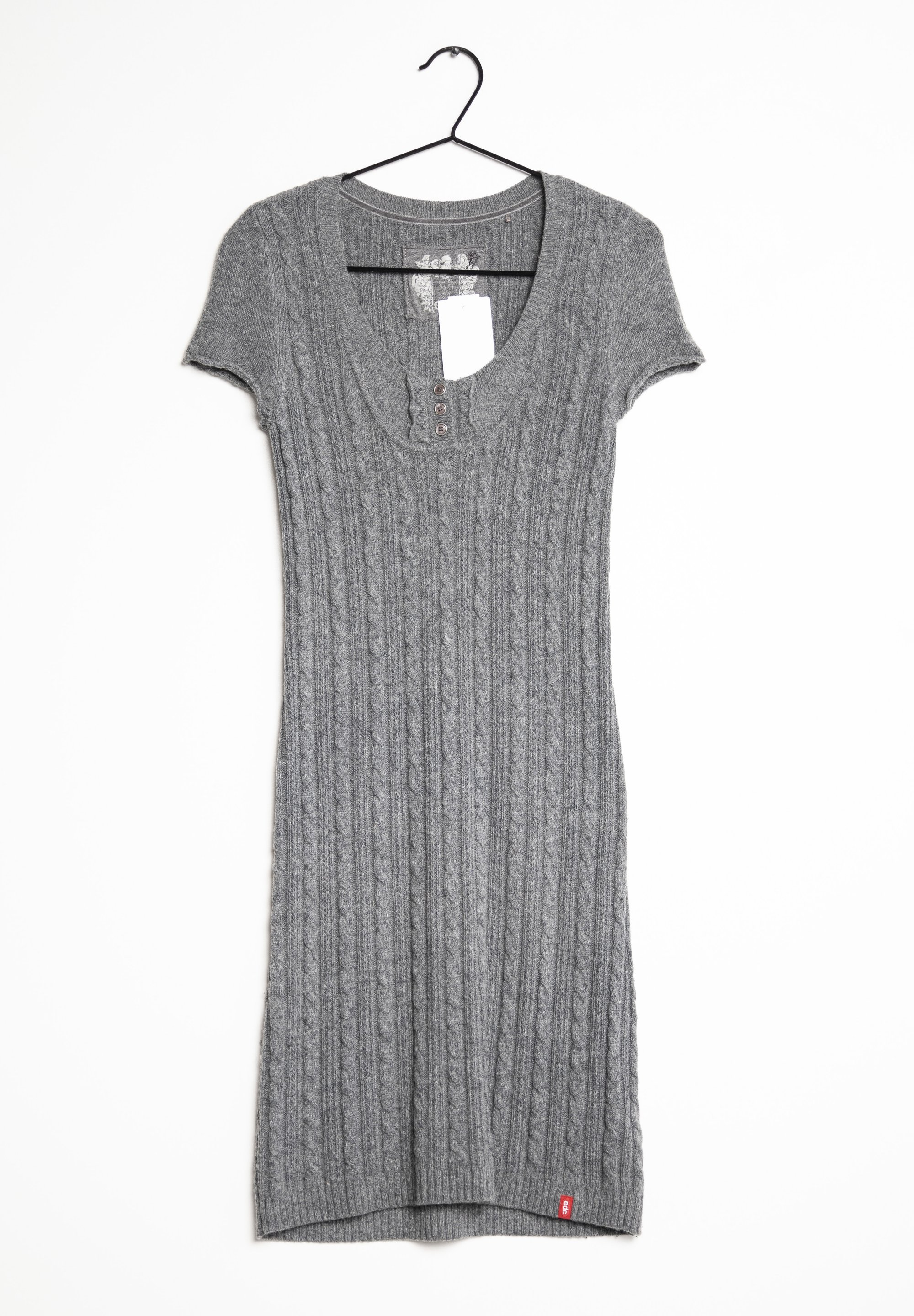 Edc Gebreide Jurk Esprit Edc By Esprit Gebreide Jurk Blue/blauw - Main Image