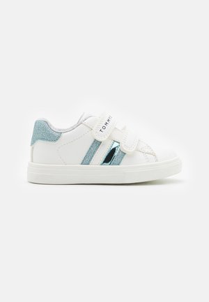 Sneakers laag - white/light blue