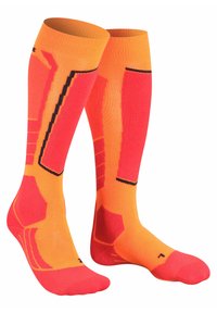 FALKE SK2 Skiing medium cushioning - Calzettoni - flash orange