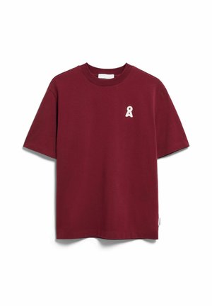 ARMEDANGELS, TARJAA ICONIC Å - T-shirt print - velvet red