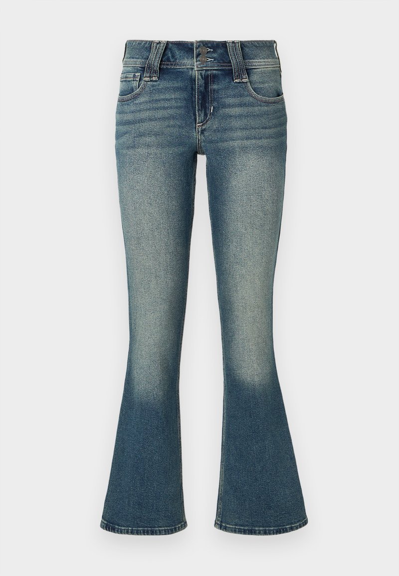 Hollister Co. Bootcut jeans blauw denim/bluedenim