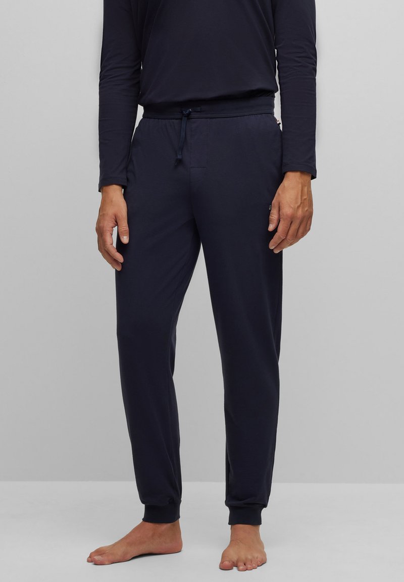 BOSS MIX&MATCH PANTS - Pyjamasbukse - dark blue