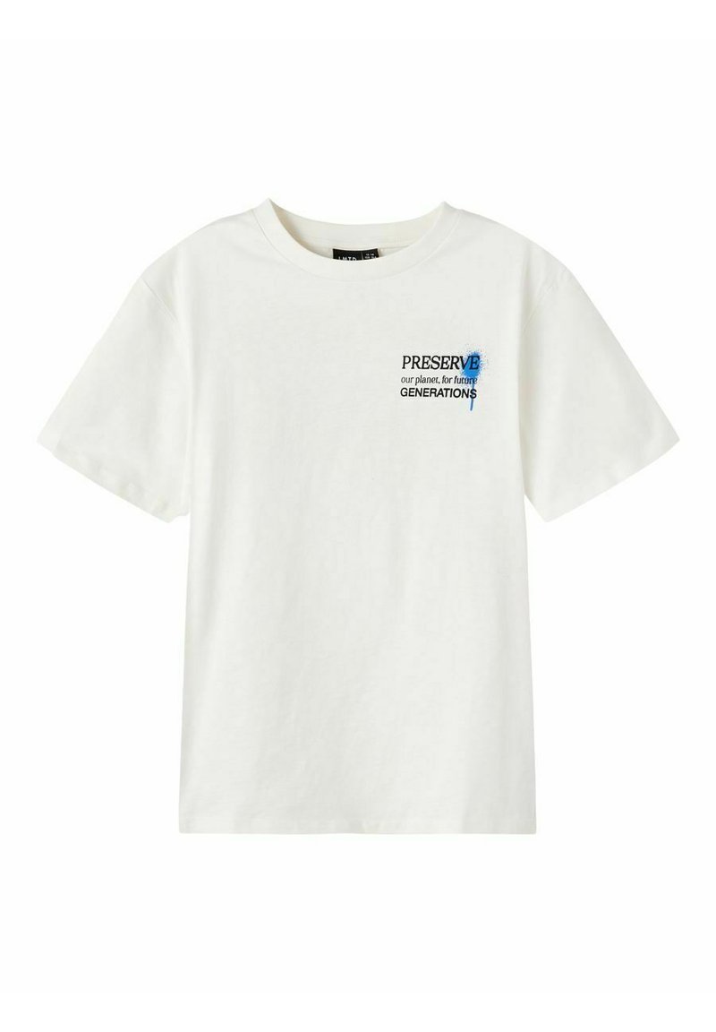 LMTD T-shirt print wit
