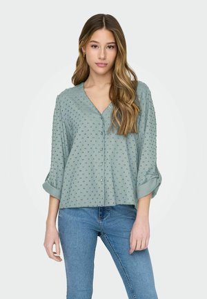 JDYDIANA LIFE 7/8 DOBBY - Blouse - abyss