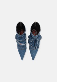 Diesel D-VENUS POCKET  - Κλασικές μπότες αστραγάλου - blue denim