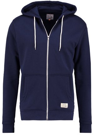 Blend REGULAR FIT - Sweater met rits - navy