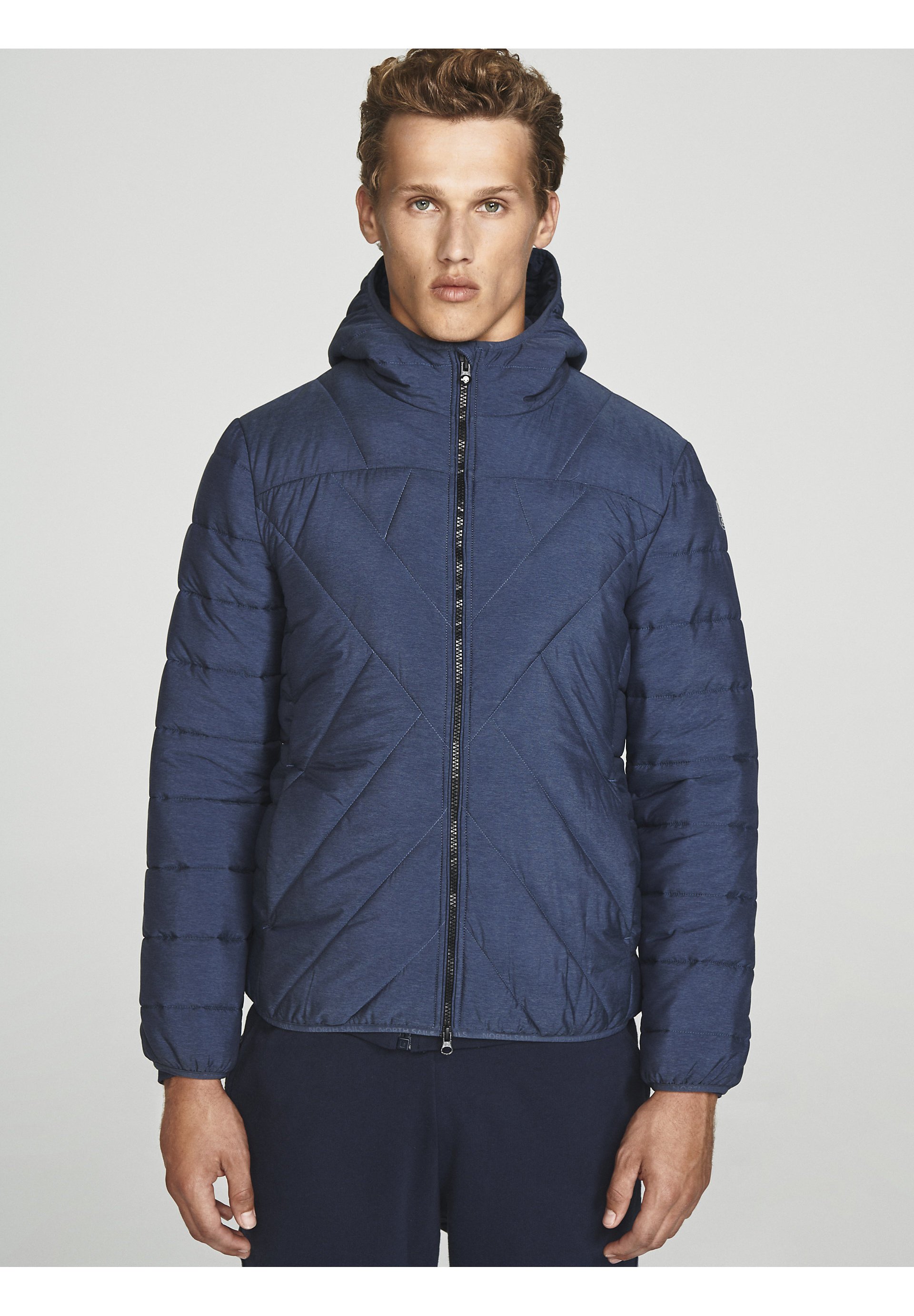 North Sails Chaqueta de invierno - blue melange/azul - Zalando.es