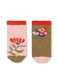 sigikid 3 PACK - Socks - rot rosa grün