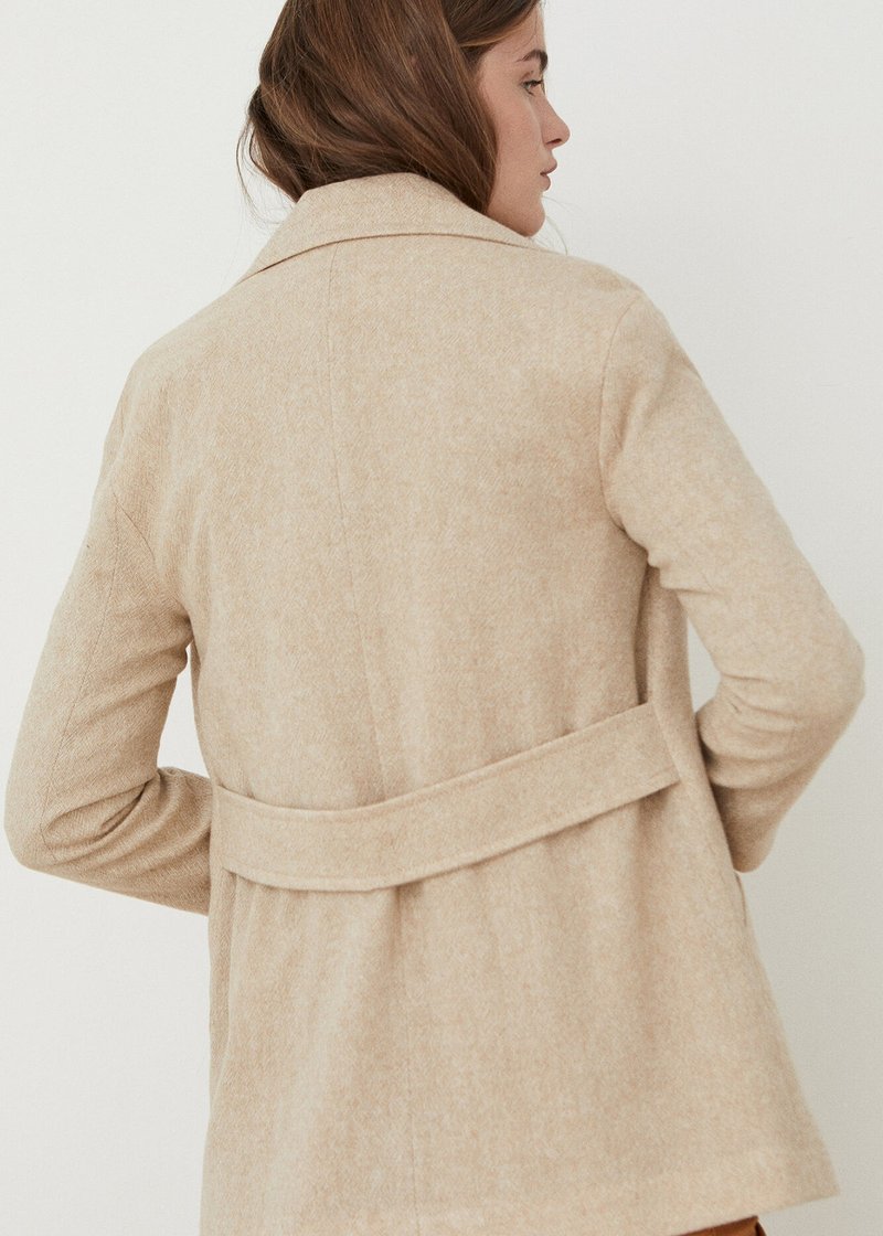 Damen Parkas | Hoss Intropia Kurzmantel beige - TV19843 Damen Parkas | Hoss Intropia Kurzmantel beige - TV19843