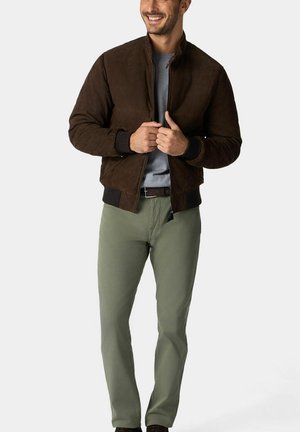 Straight leg jeans - military