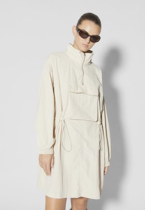 SOMETHINGNEW NOA SHORT DRESS - Robe de jour - oatmeal