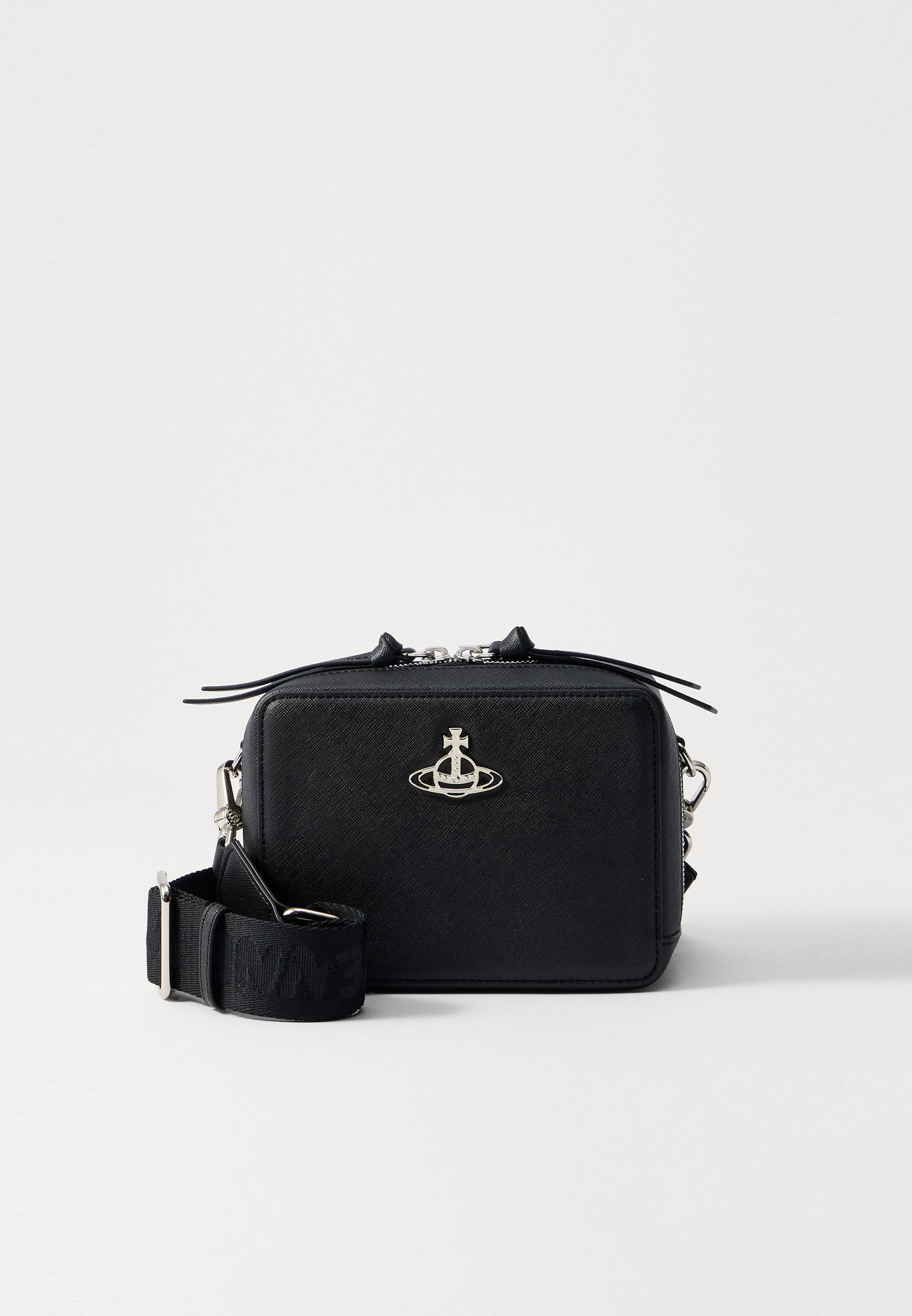 Vivienne Westwood MELIH CAMERA BAG UNISEX - Cross body bag - black 