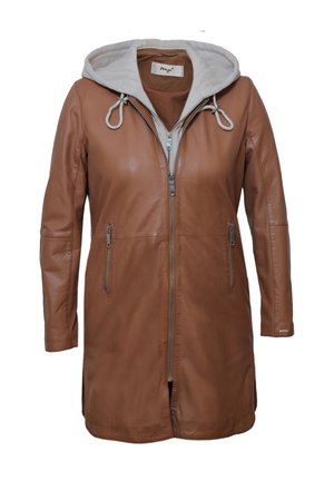 Maze Halflange jas - cognac