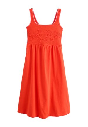 Next Vestito di maglina - red embroidered