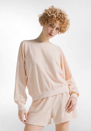 FRENCH TERRY CREWNECK - Collegepaita - light rose