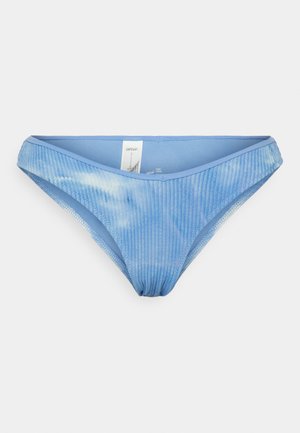 aerie VOOP CHEEKY BINDING TIE DYE SQUIGGLE LINE - Bikinialaosa - blue lion