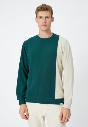 CREW NECK LONG SLEEVE - Sweatshirt - green
