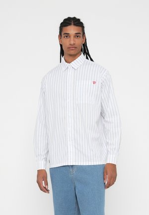 PROJECTS STRIPE SHIRT - Camisa - white/blue
