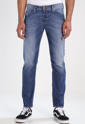 Jean droit - blue denim