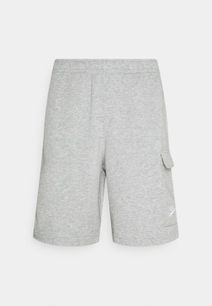 Nike Sportswear CLUB CARGO - Shorts - grey heather/white