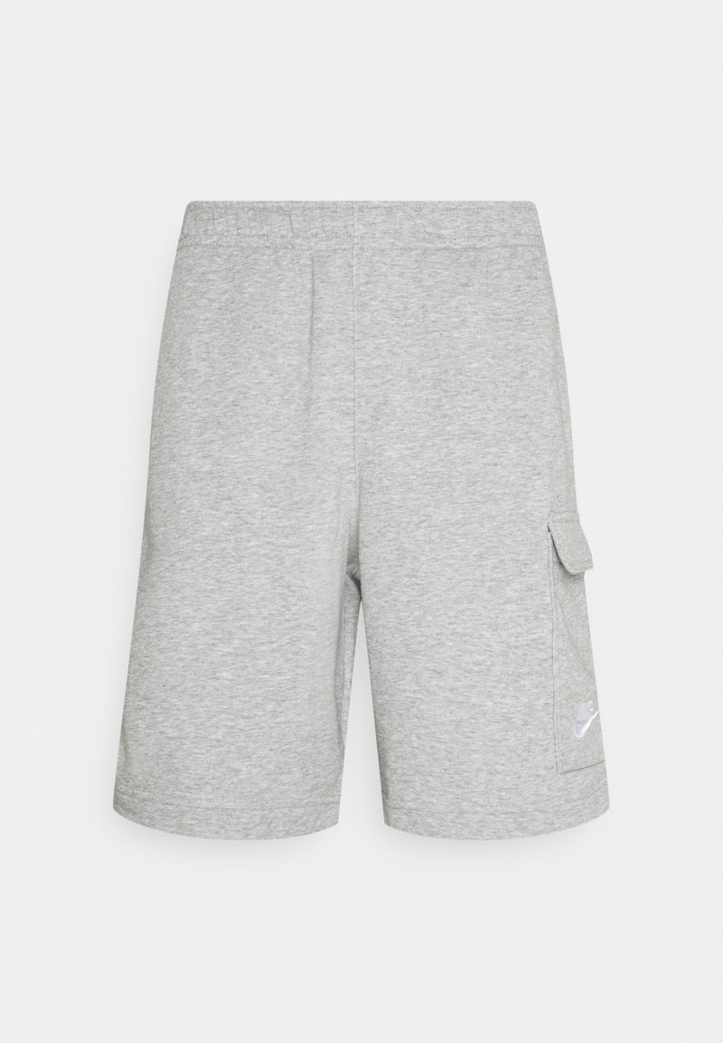 Nike Sportswear CLUB CARGO - Shorts - grey heather/white