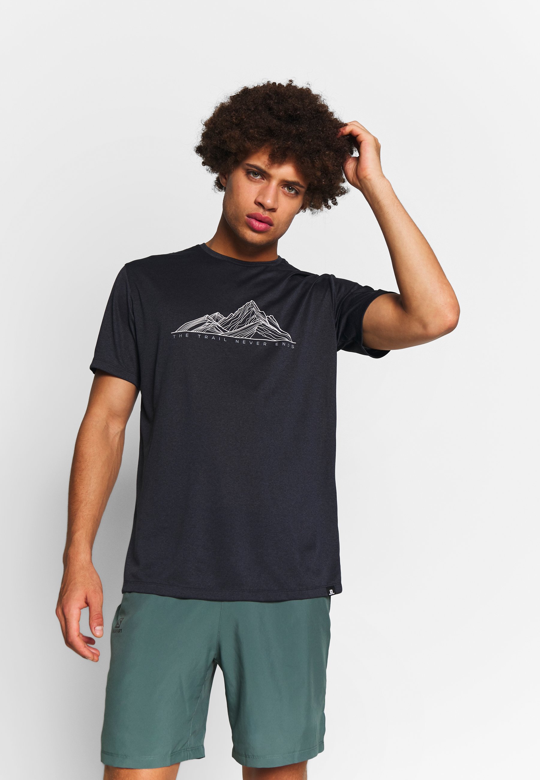 salomon agile short sleeve tee