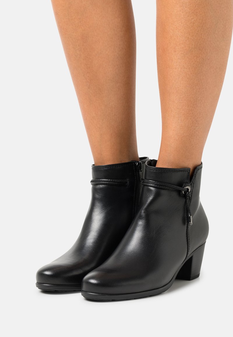 gabor black ankle boots sale